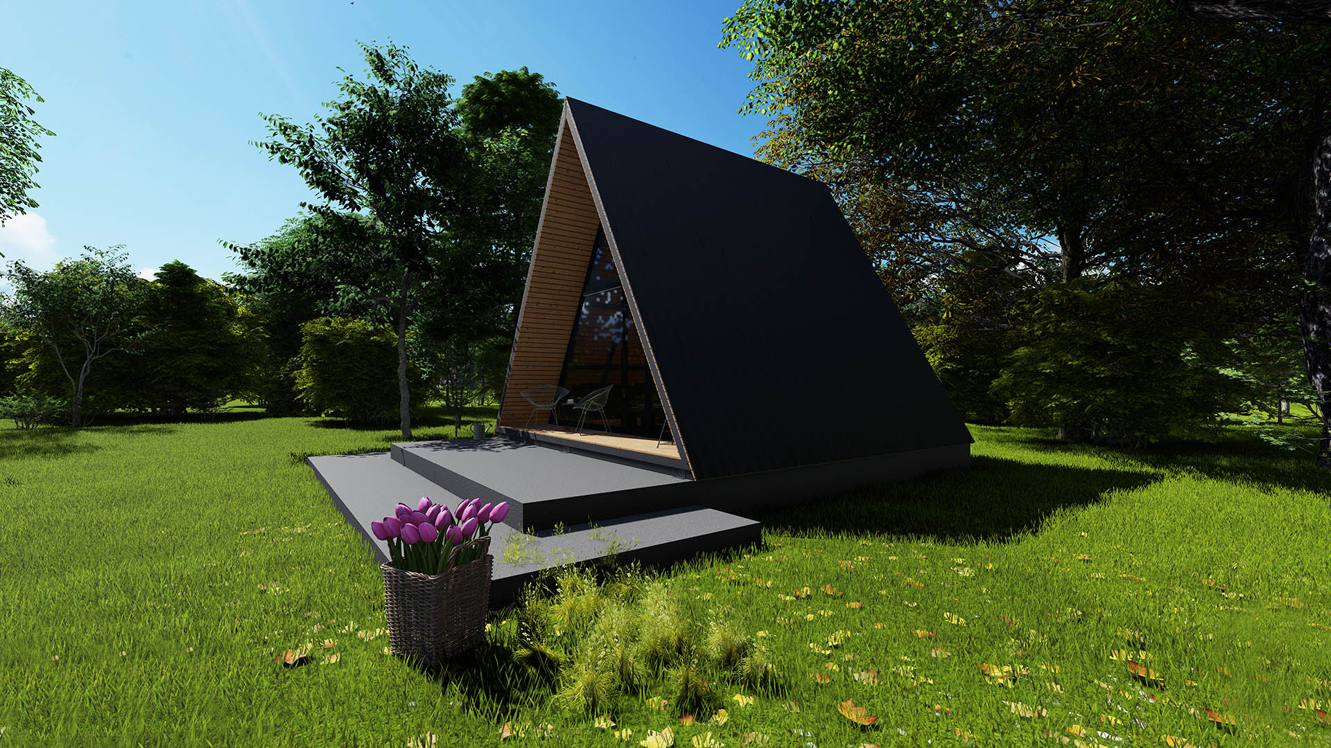 Haus Homes - Modular model Modular - house metal Metal XL Eisen